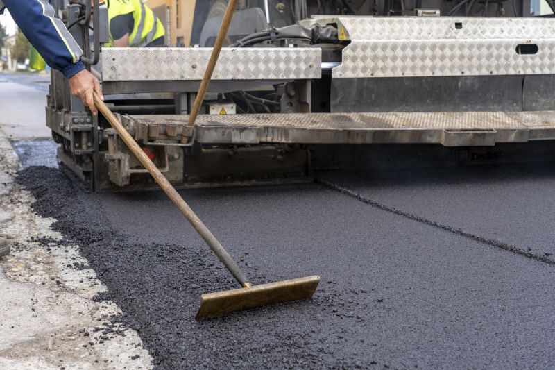 Asphalt Paving Equipment in Action